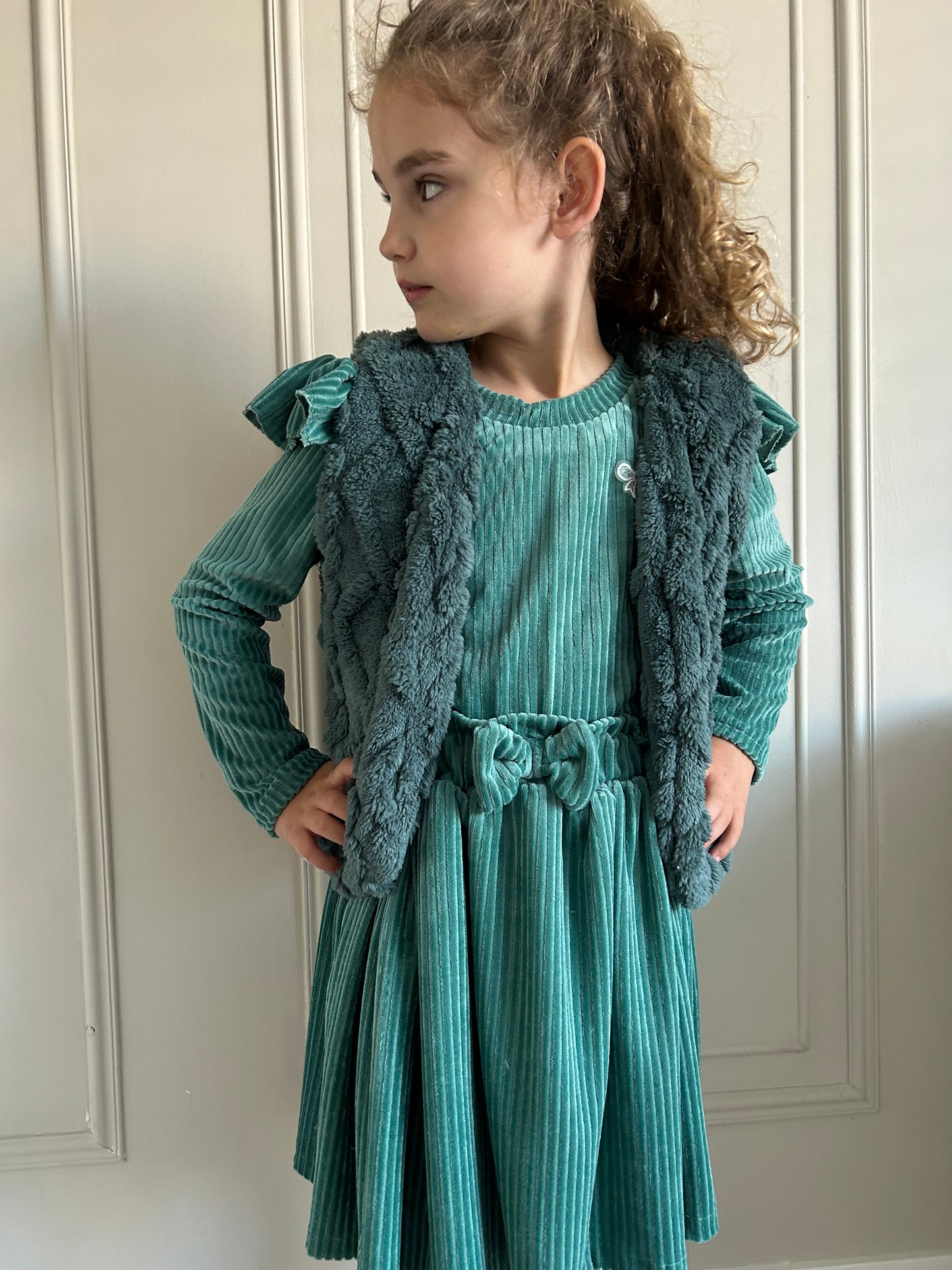 By Isèle Gilet Groen - By Isèle