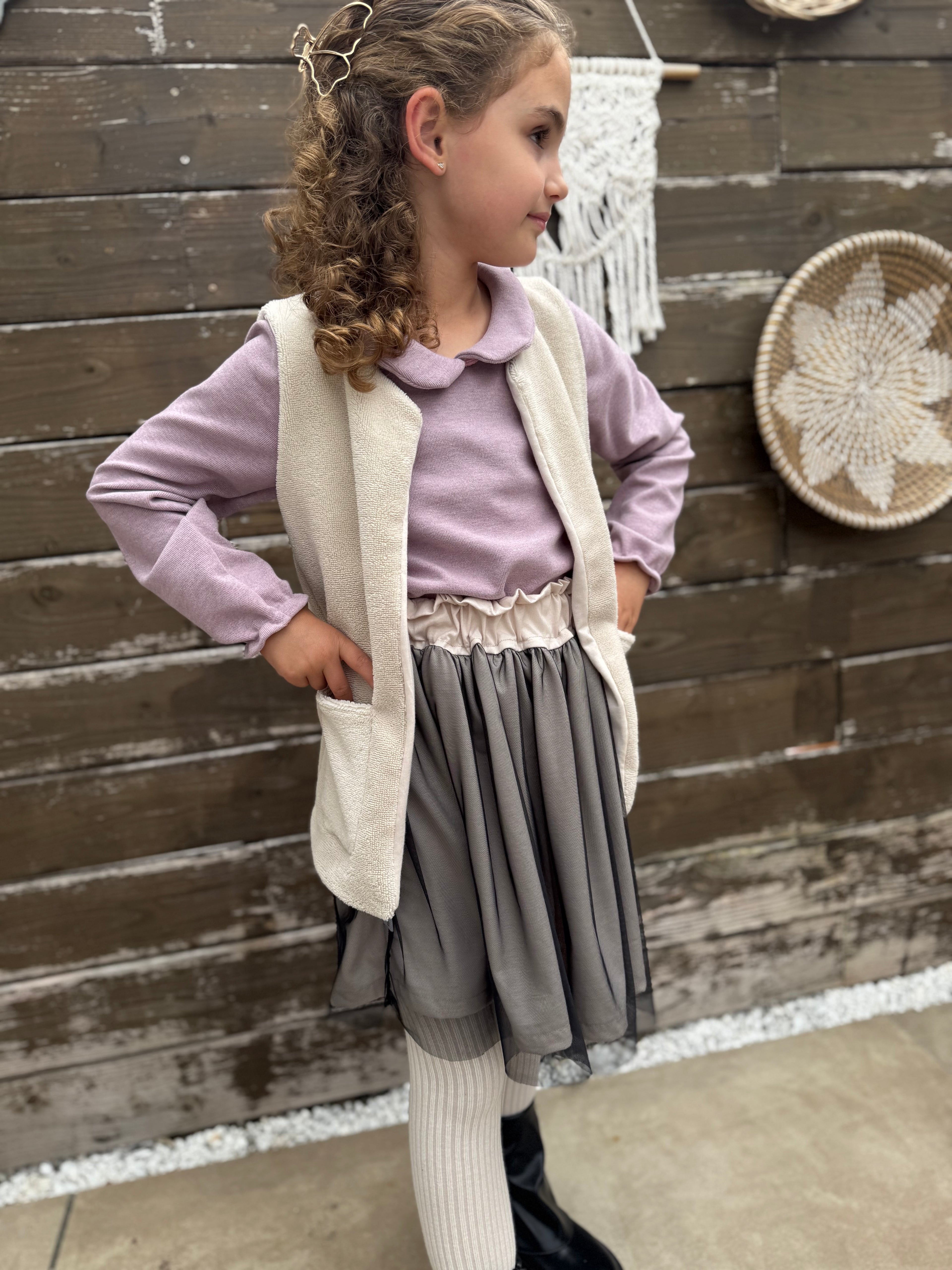 Gilet beige | By Isèle - By Isèle