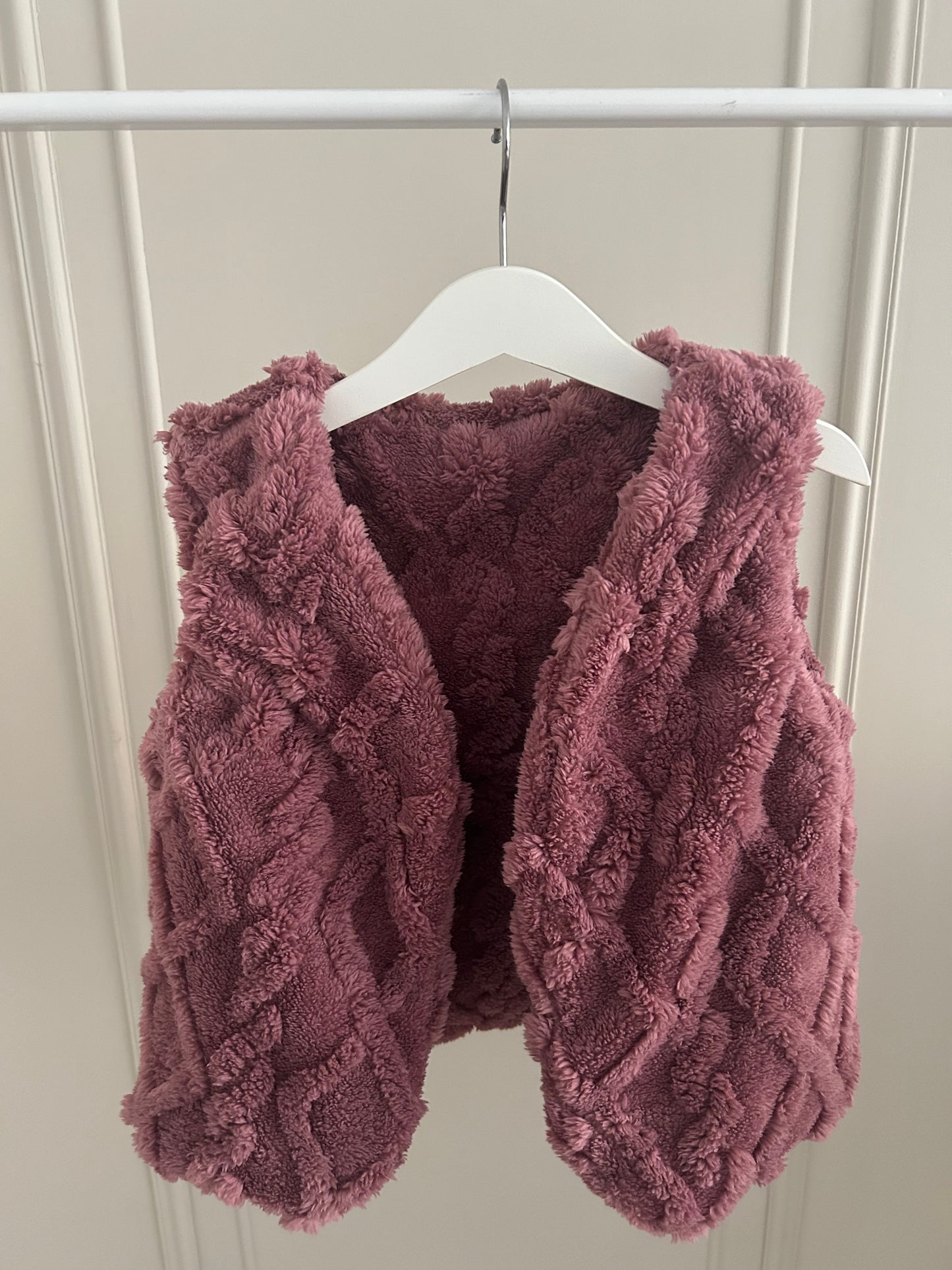 By Isèle Gilet Roze Paars - By Isèle