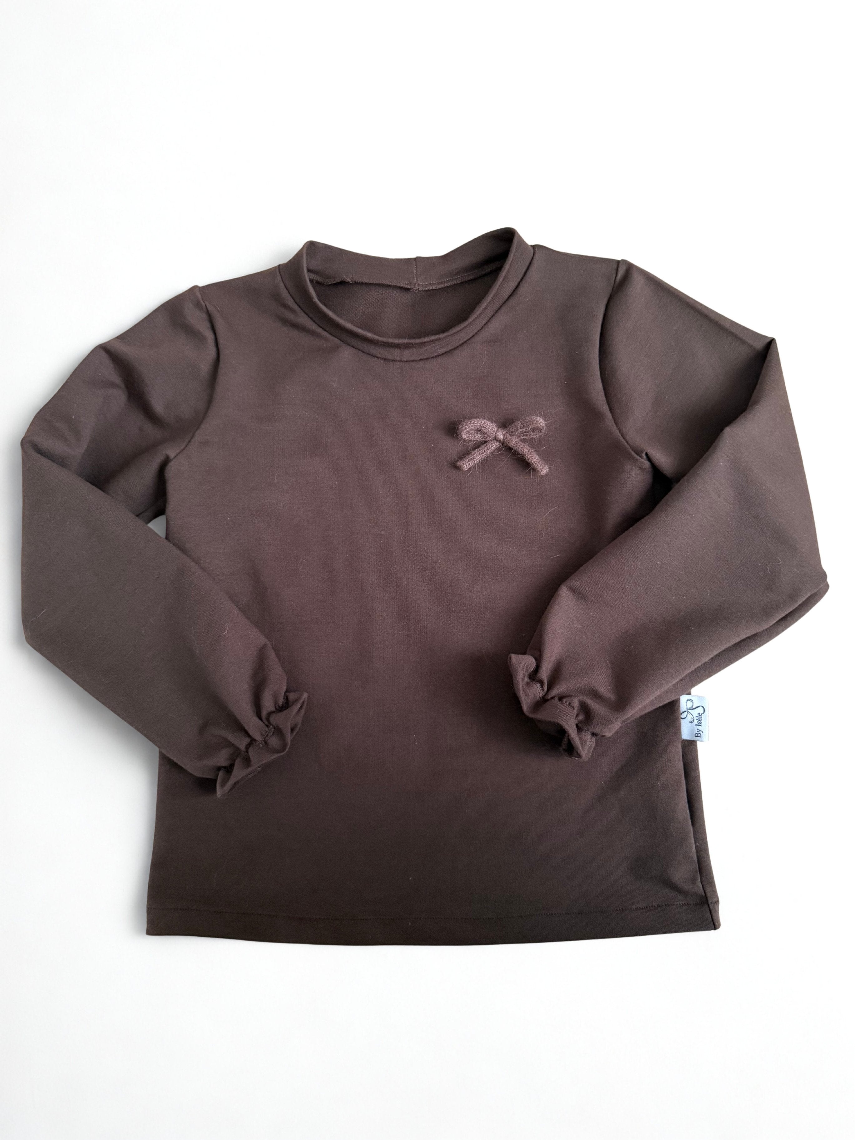 By Isèle Shirt Zara | Zara shirt – Wijdvallend meisjes shirt met subtiel strikje