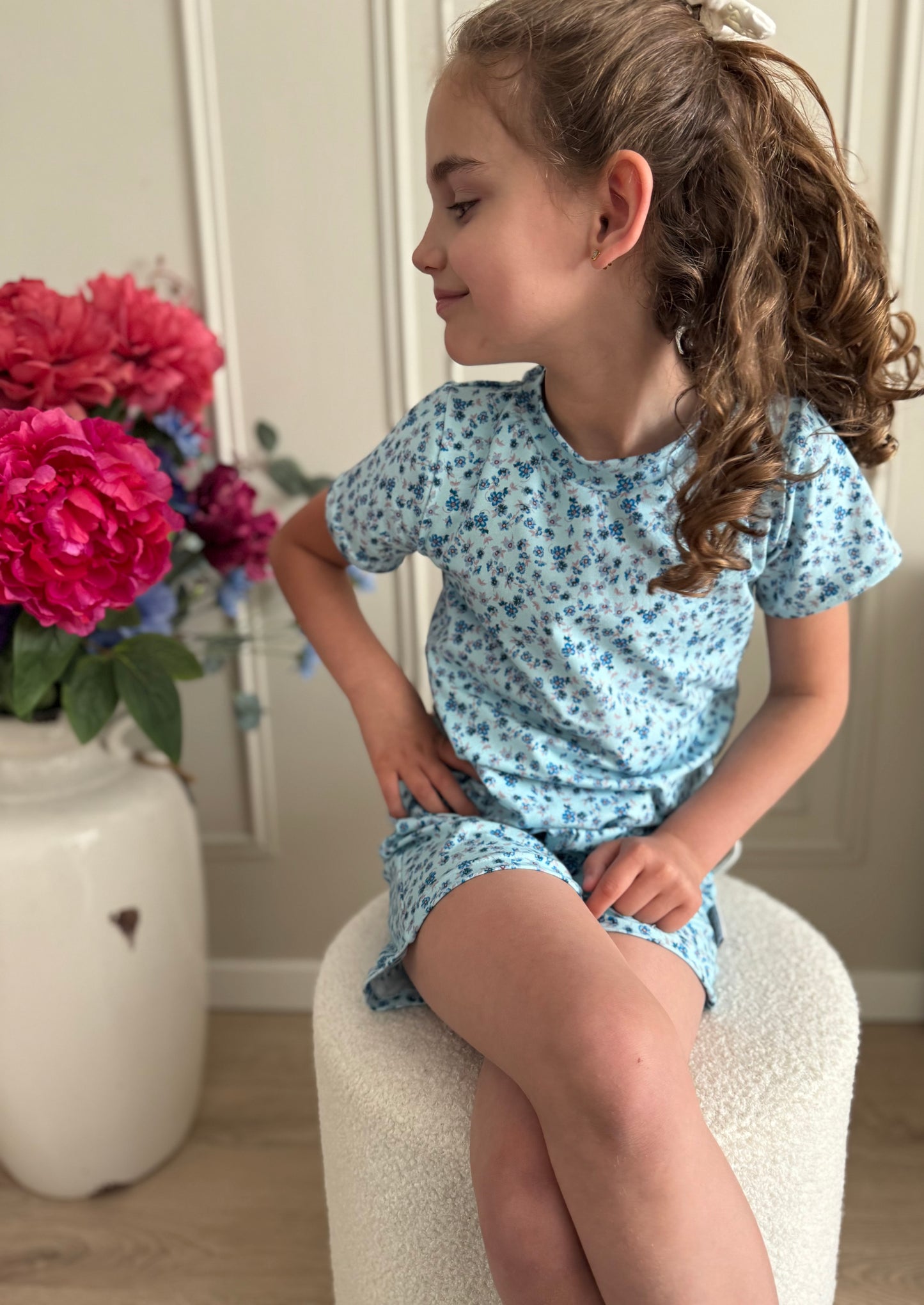 By Isèle kort broekje Lily blauw