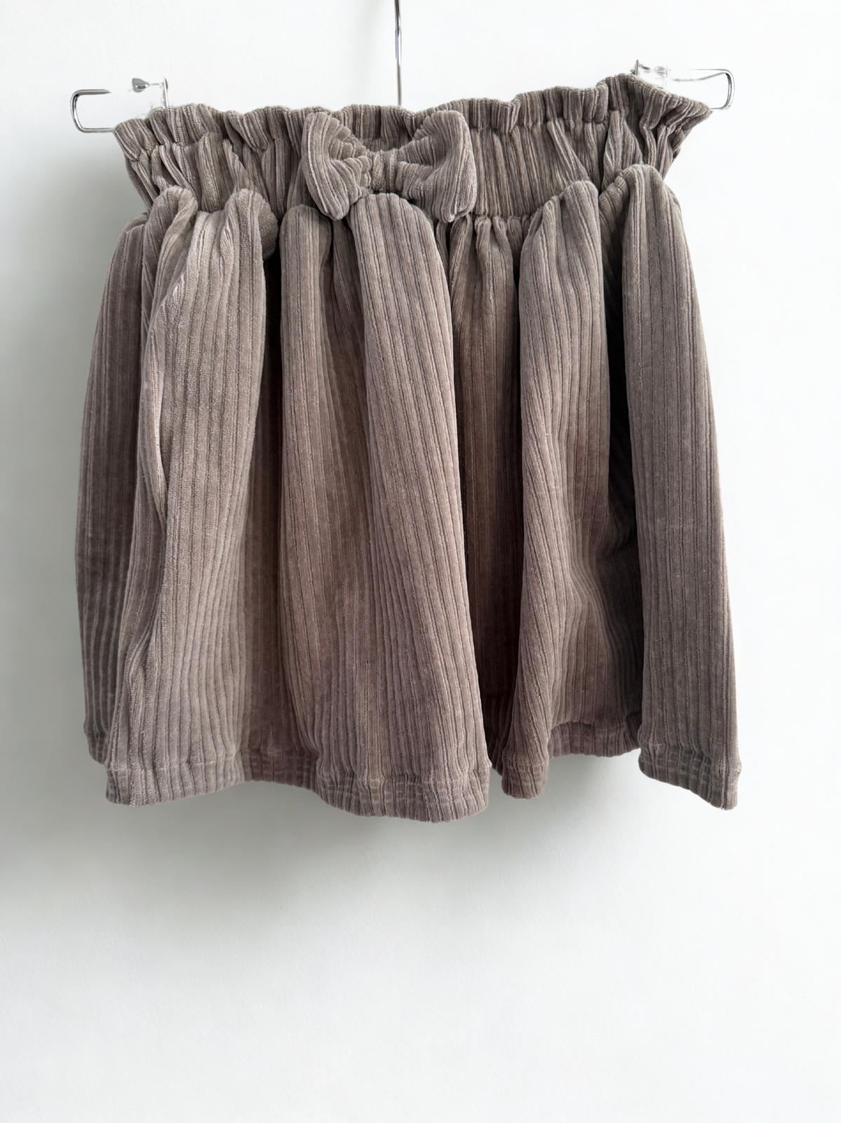 Rokje Maya taupe of burgundy | By Isèle