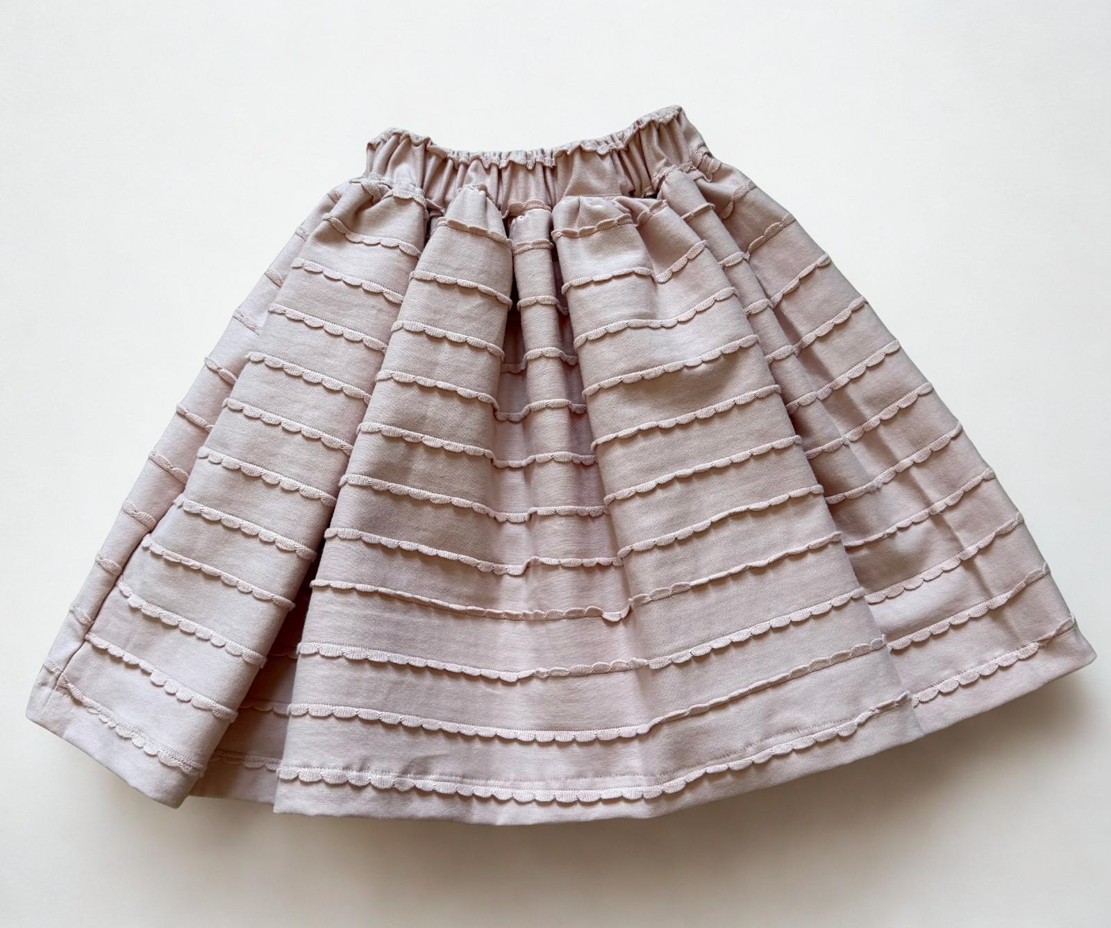 ruffle rokje roze