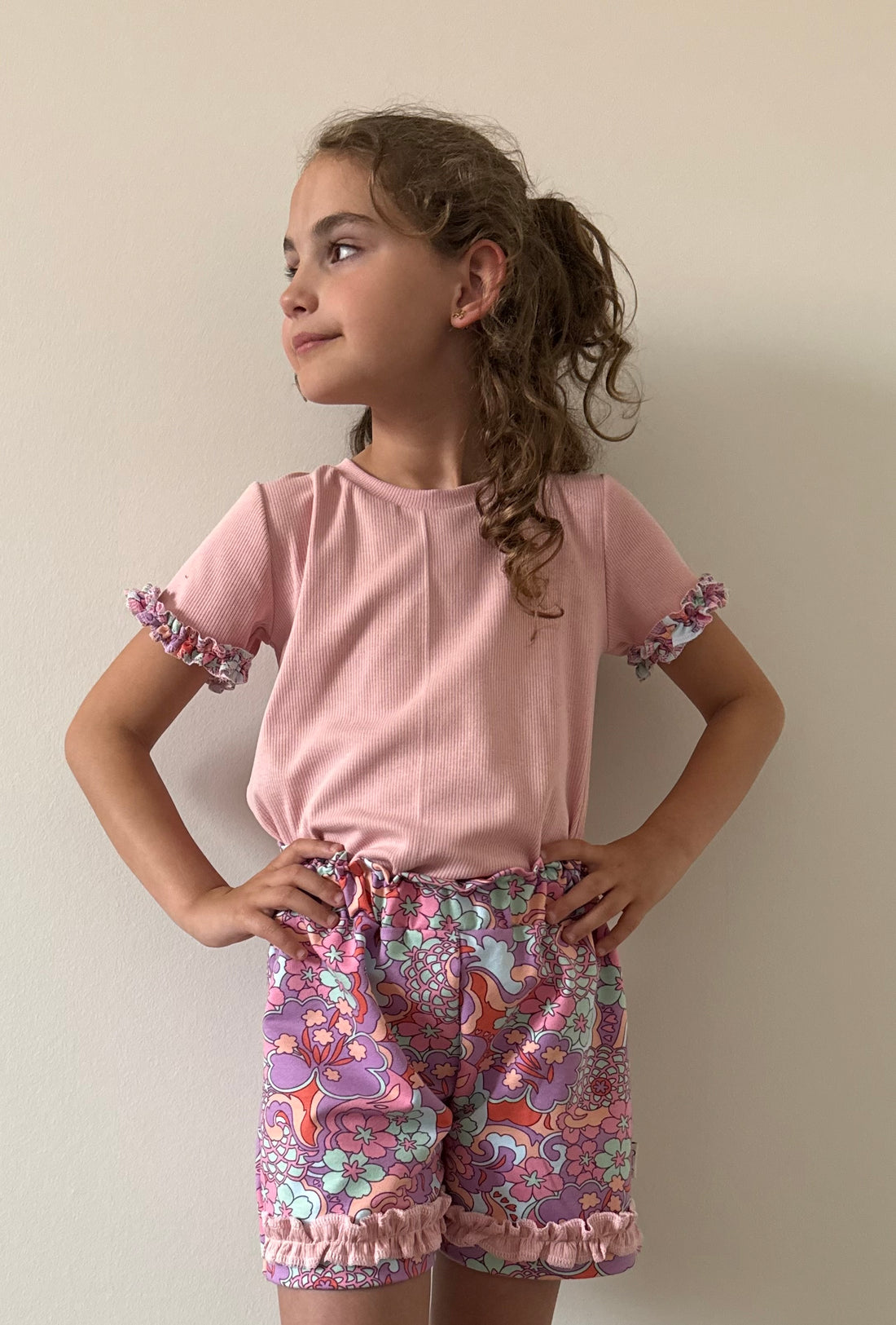 Handgemaakt meisjesshirt | Touch of Retro