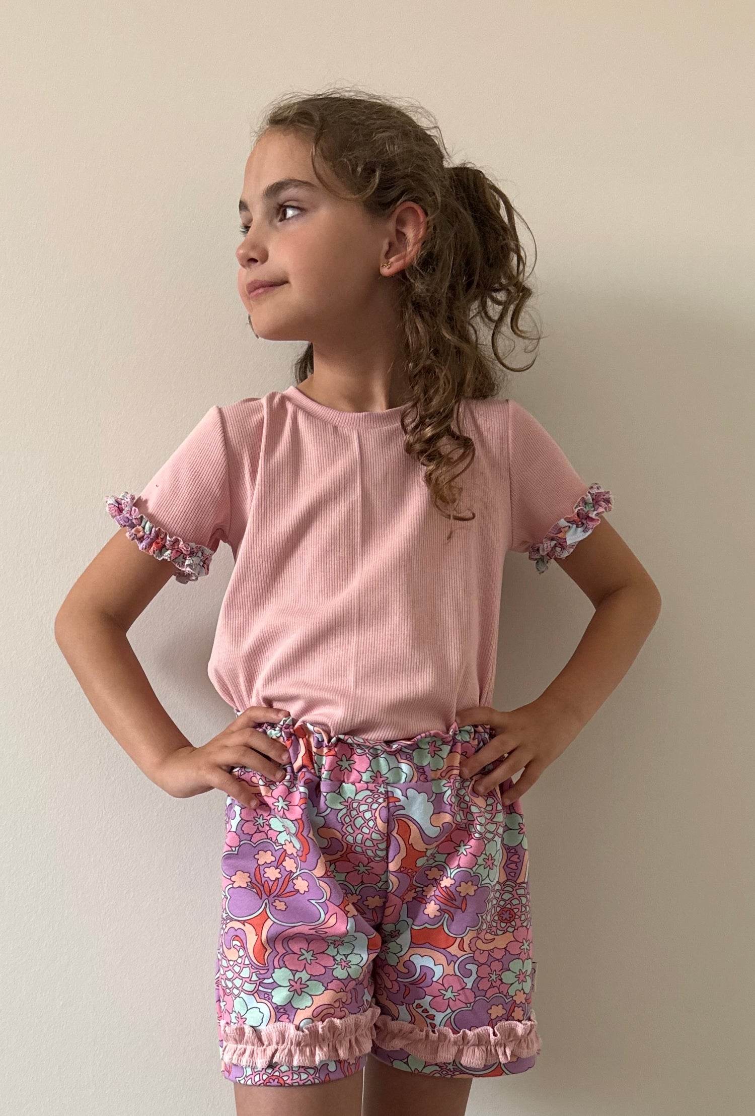 Handgemaakt meisjesshirt | Touch of Retro
