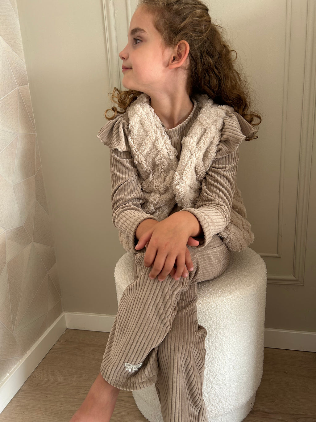 By Isèle Gilet Beige - By Isèle