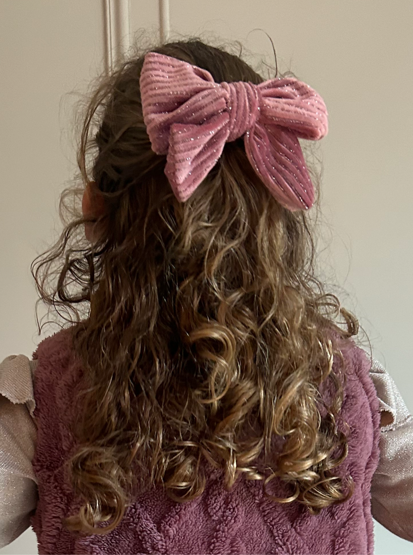 Haarstrik glitter Roze - By Isèle