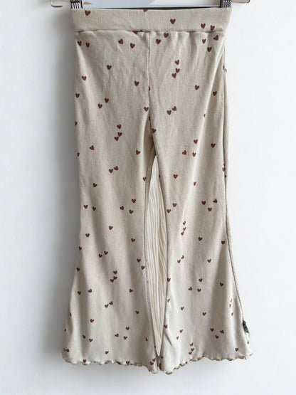 Flared broekje Heart | By Isèle