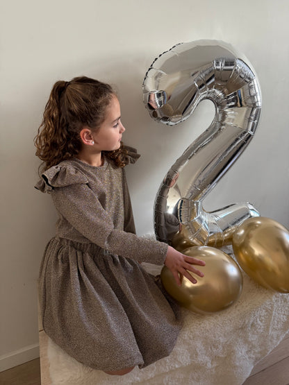 Glitter shirt goud of zilver| By Isèle