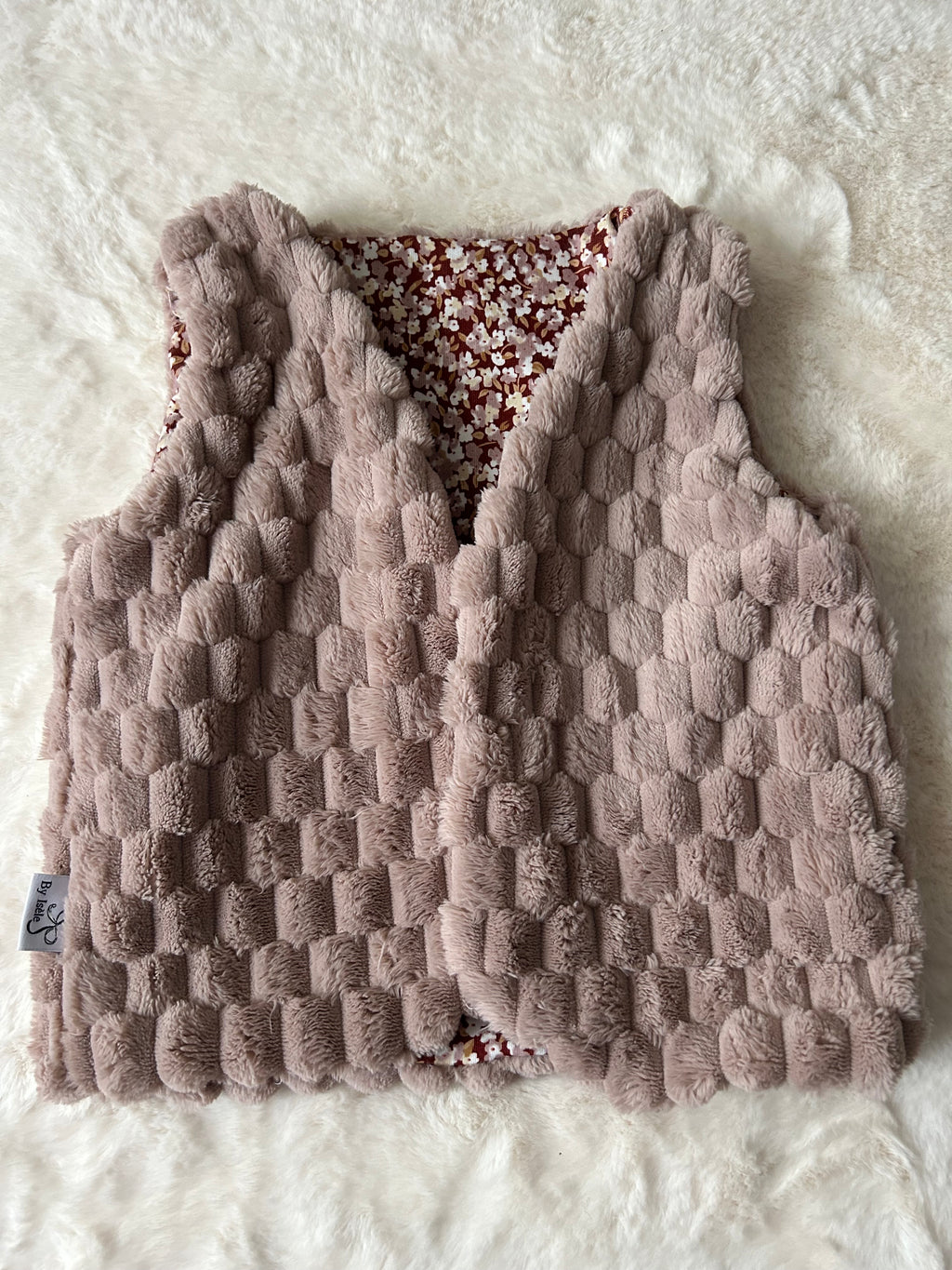 By Isèle gilet Noa roze - By Isèle