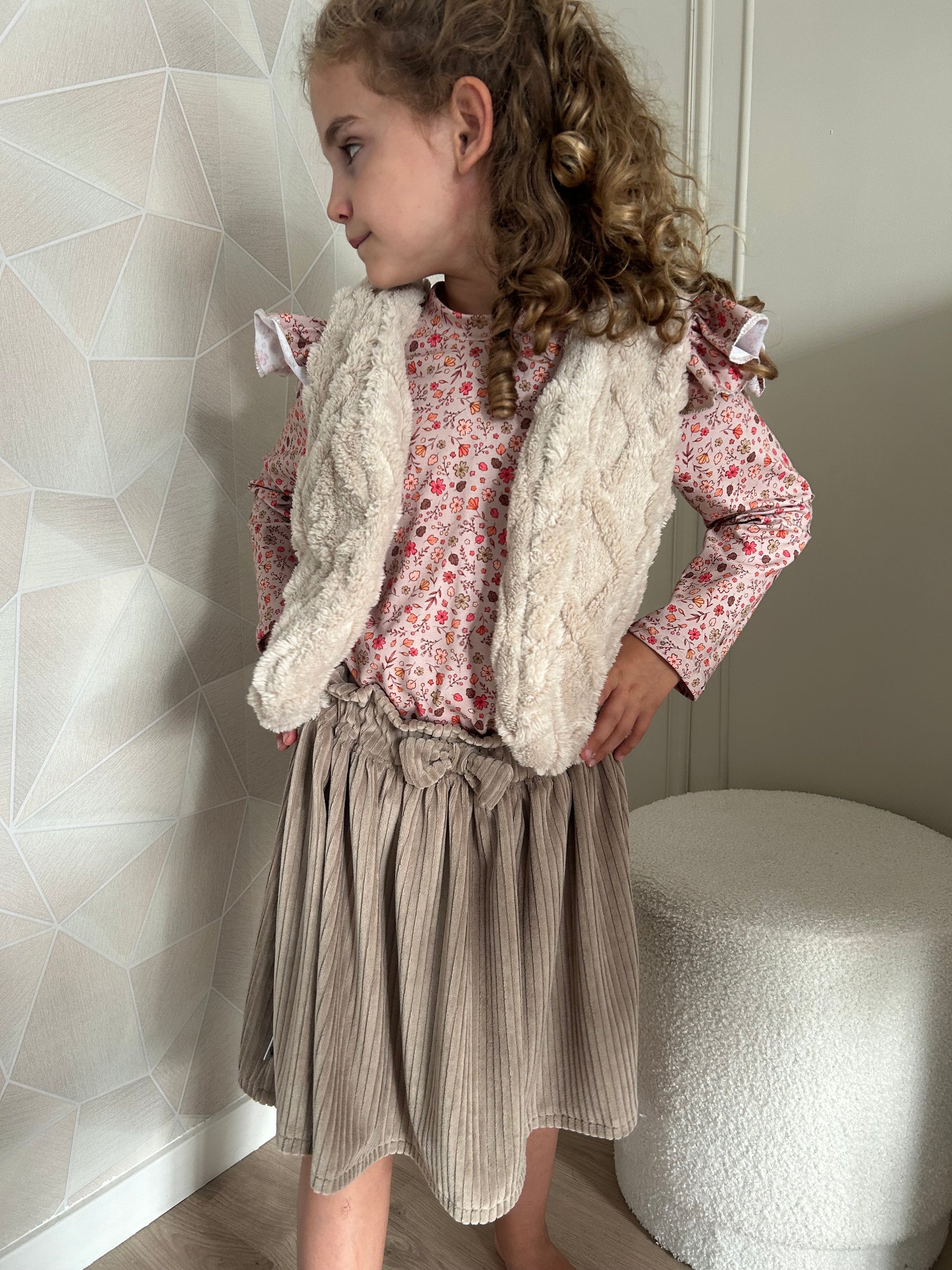 By Isèle Gilet Beige - By Isèle