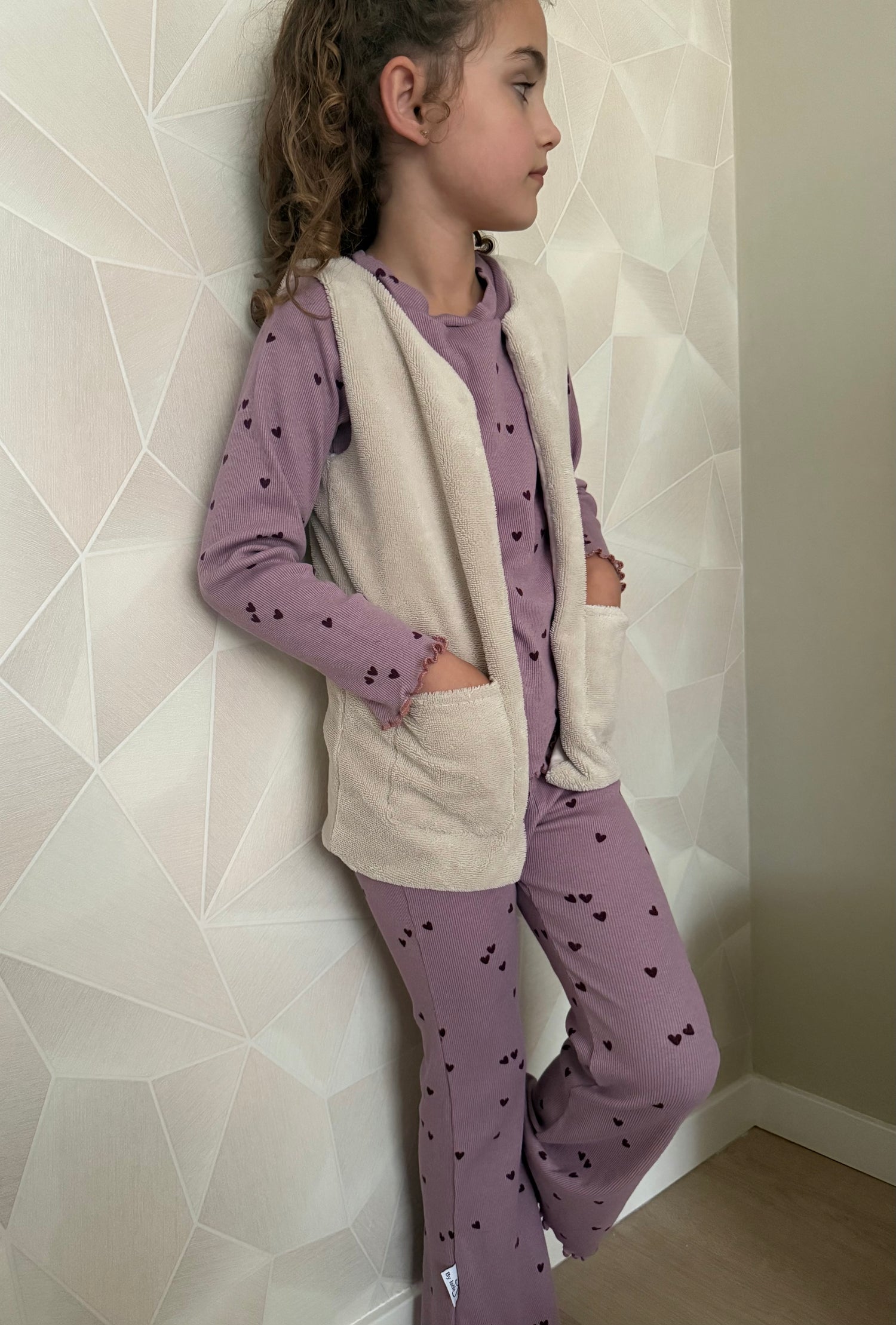 Flared broekje Heart | By Isèle