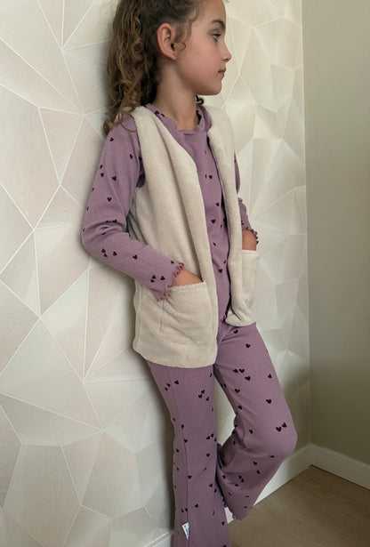 Flared broekje Heart | By Isèle