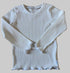 ribshirt ecru meisjes