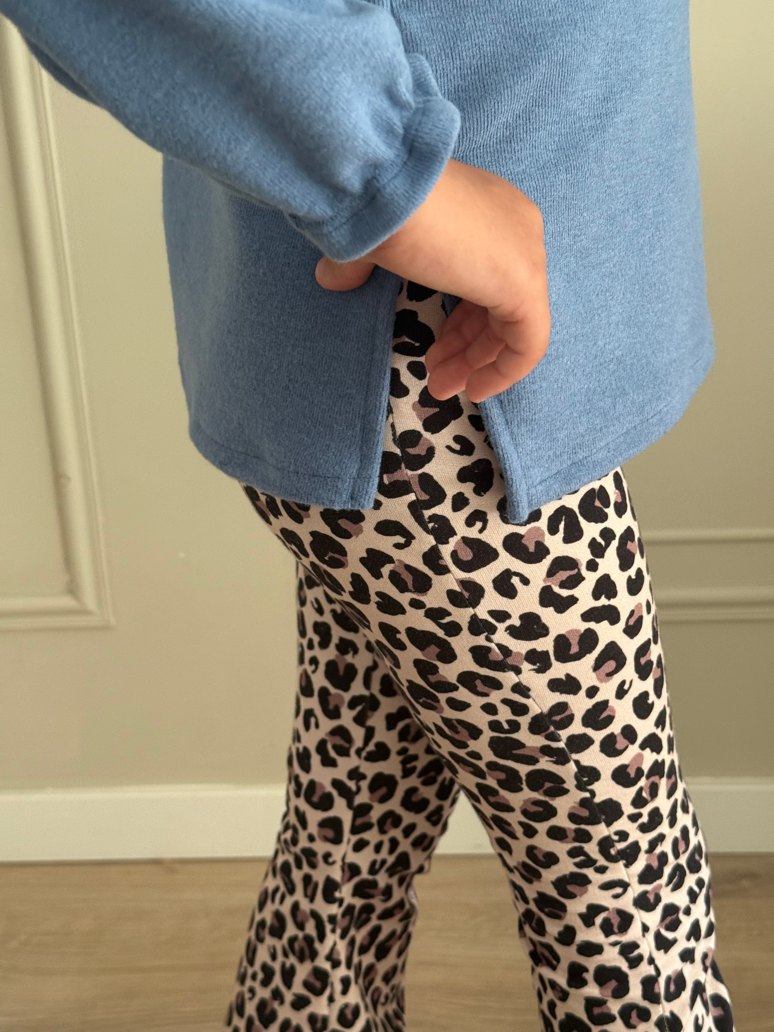 Elza trui | roze, beige en blauw | By Isèle - By Isèle