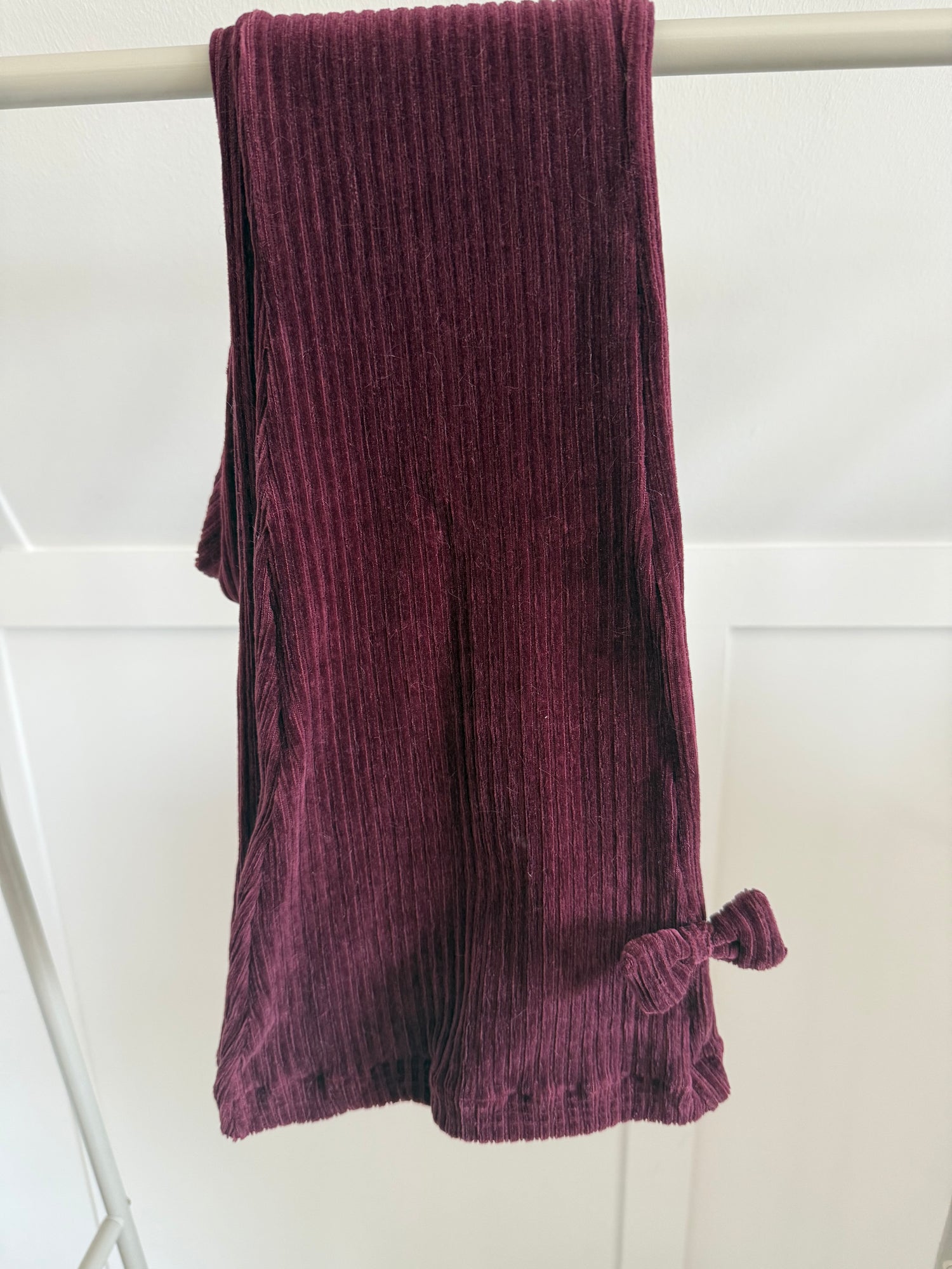 Flared broekje Burgundy maat 140