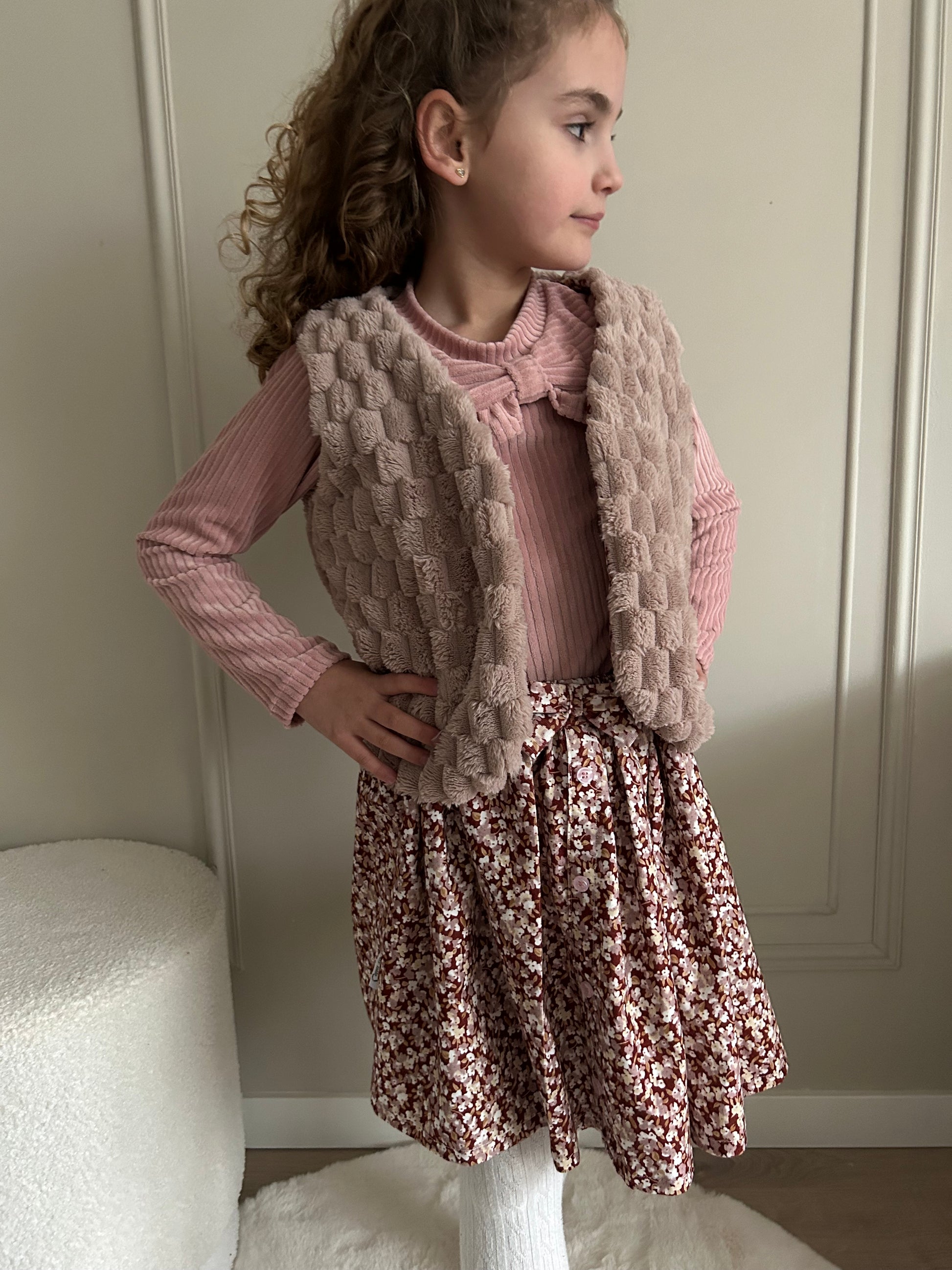 By Isèle rokje Noa bloem roze - By Isèle