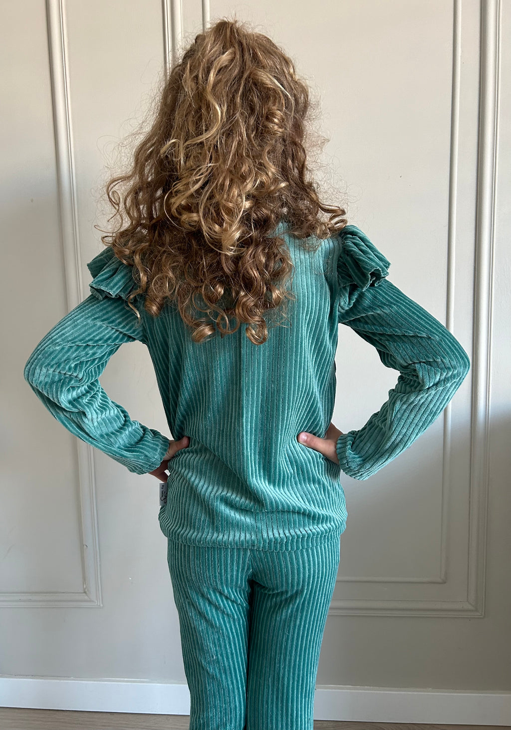By Isèle flared broekje Groen - By Isèle
