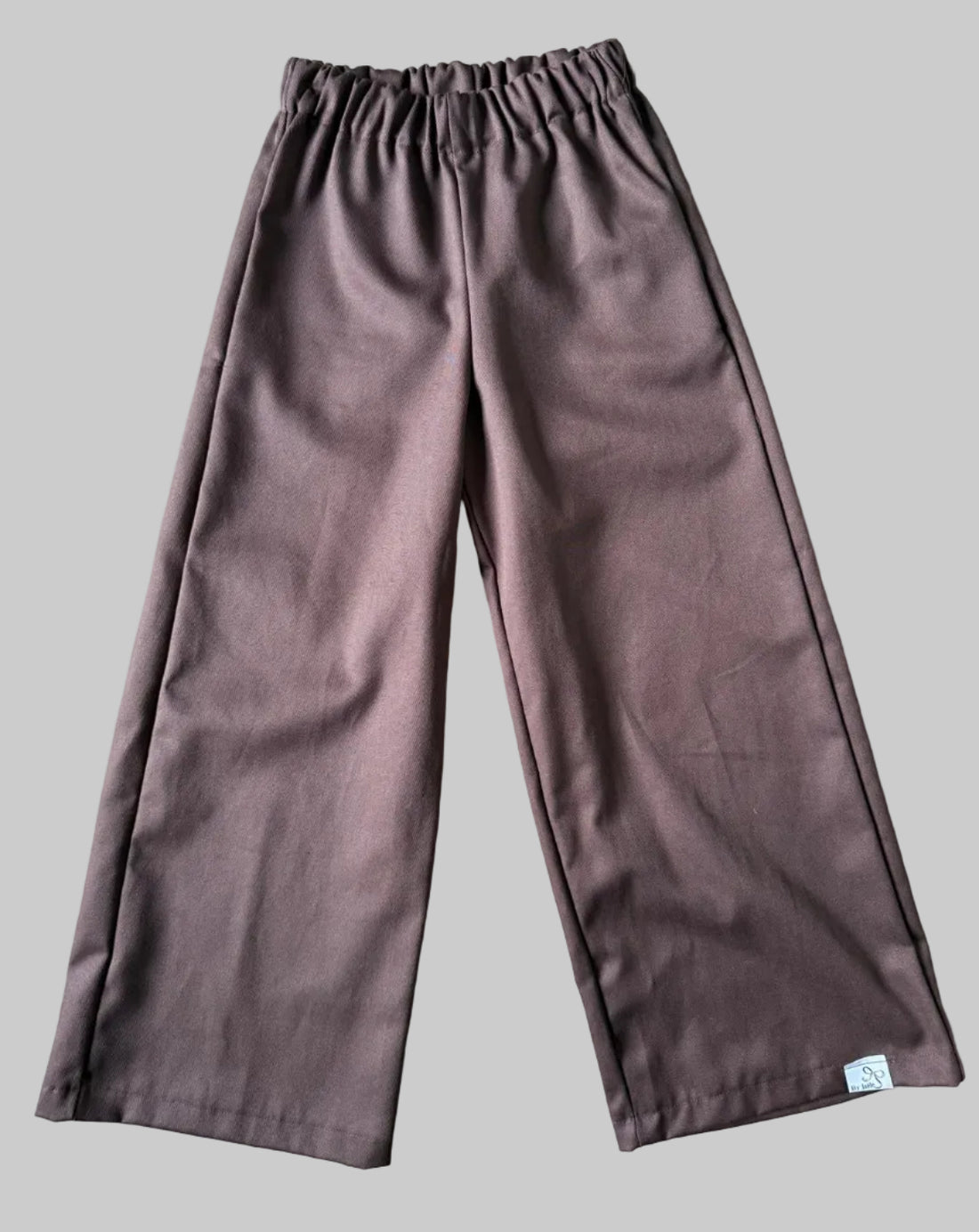 twill broek meisjes bruin