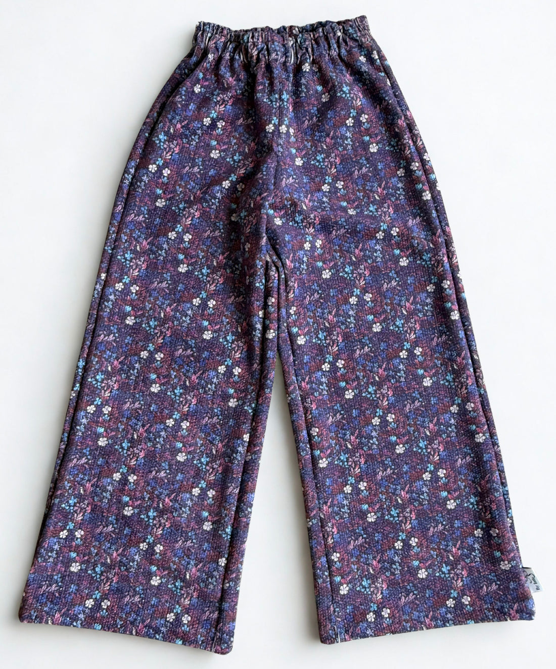 Palazzo Lina meisjesbroek roze of paars| comfortabele wijde broek met elastiek