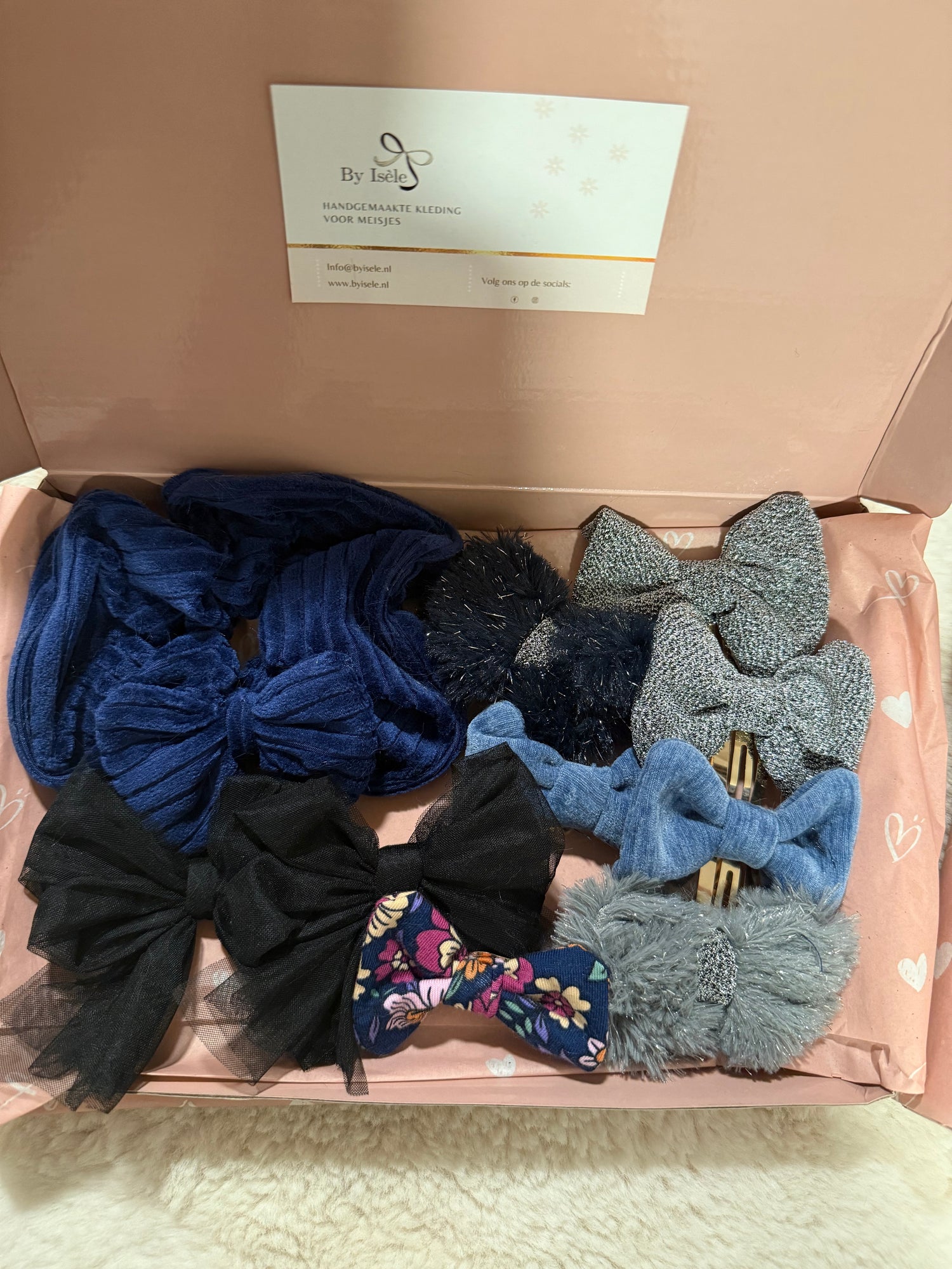 By Isèle Giftbox blauw of roze