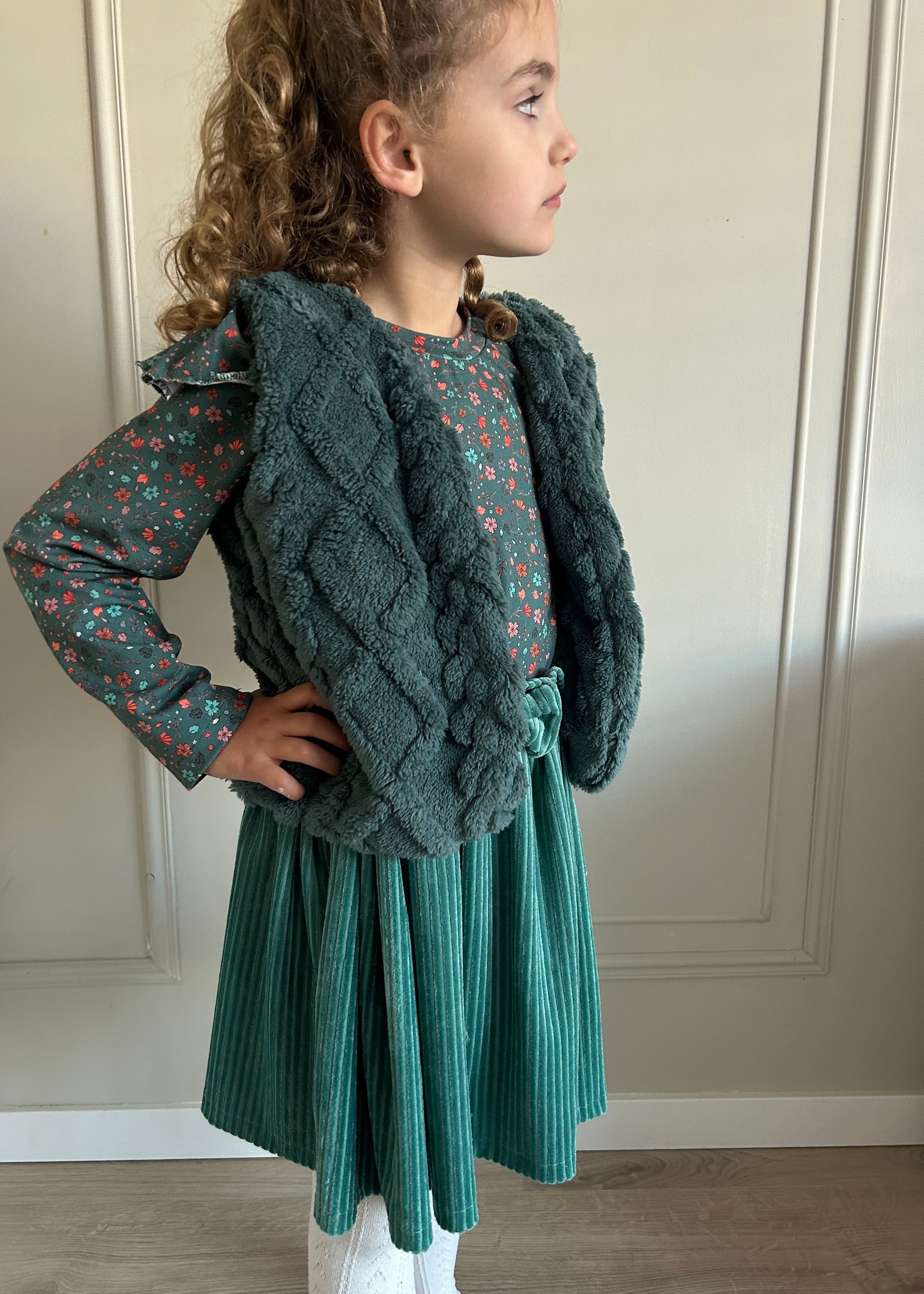 By Isèle Gilet Groen - By Isèle