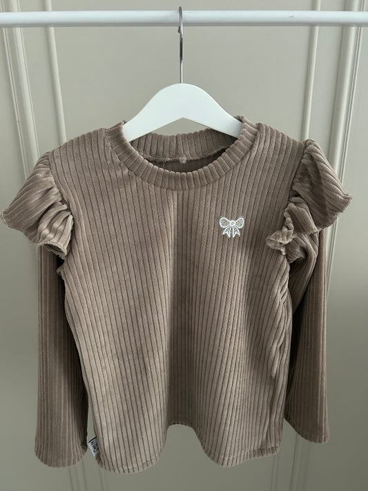By Isèle ribshirt beige - By Isèle