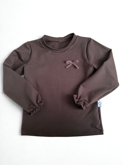 By Isèle Shirt Zara | Zara shirt – Wijdvallend meisjes shirt met subtiel strikje