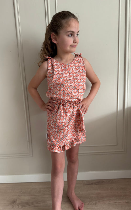 By Isèle broekrokje oranje