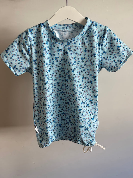 By Isèle korte mouw shirt Lily blauw