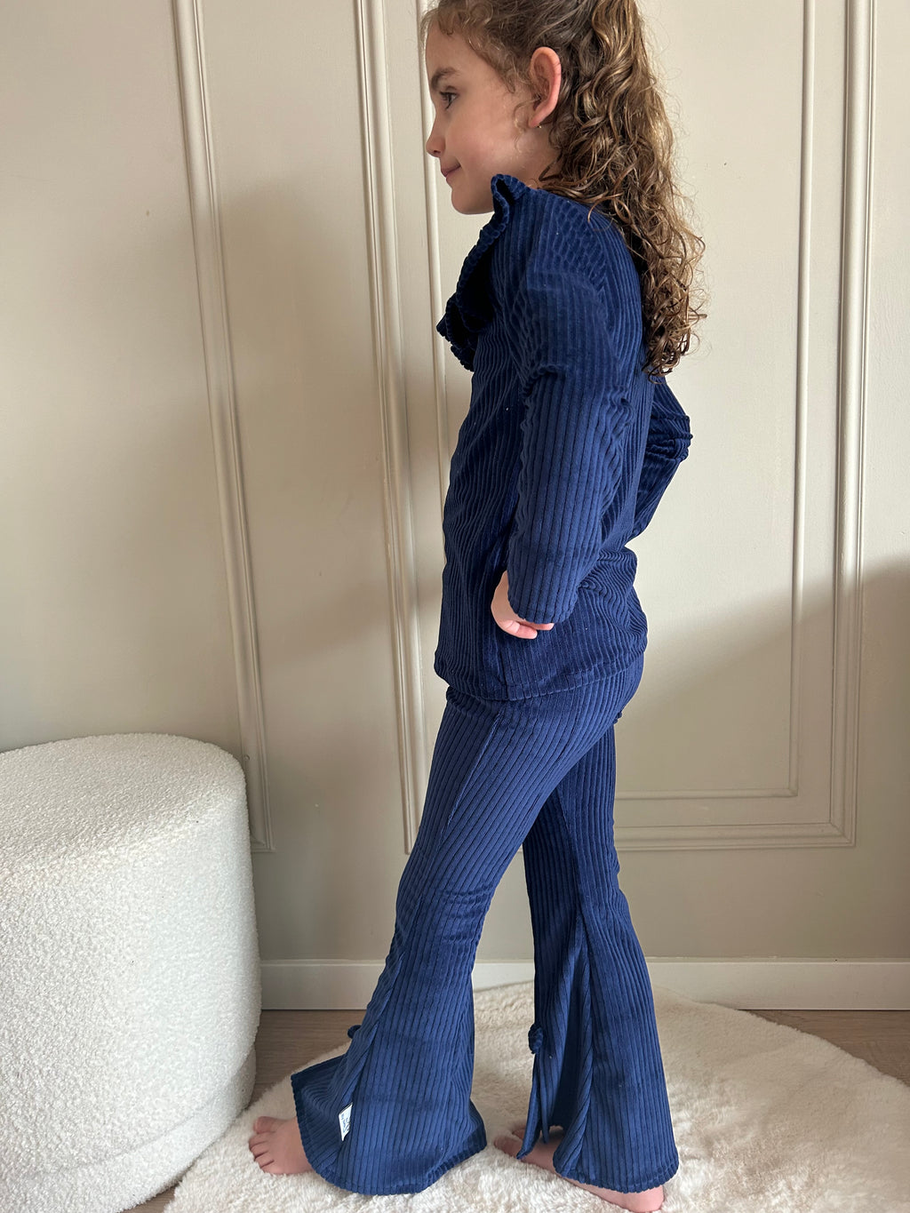 By Isèle flared broekje Noa blauw - By Isèle