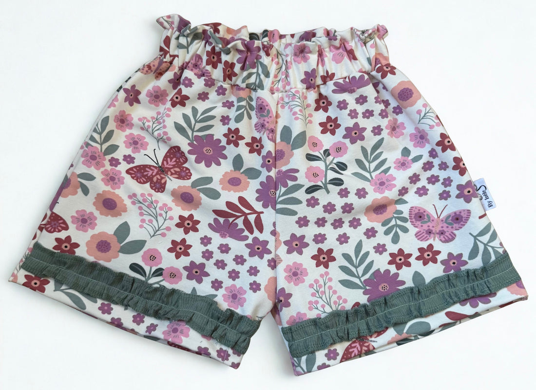 Handgemaakte korte broek meisjes | Fleur