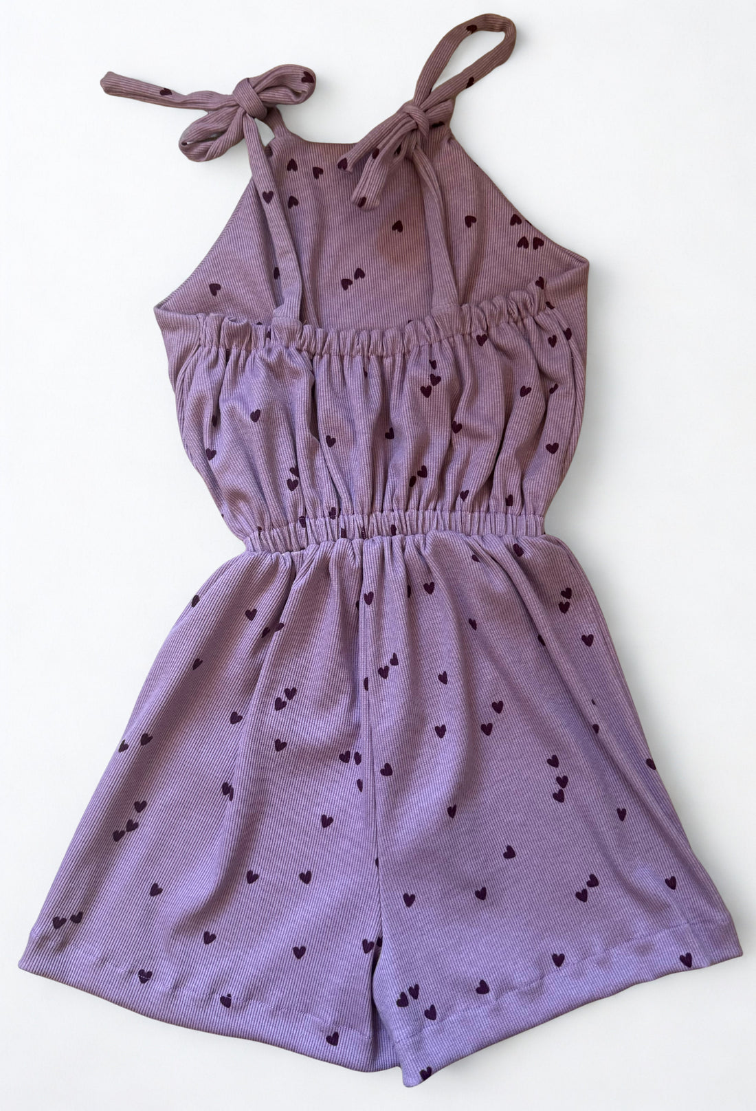 Playsuit hartjes | Mauve