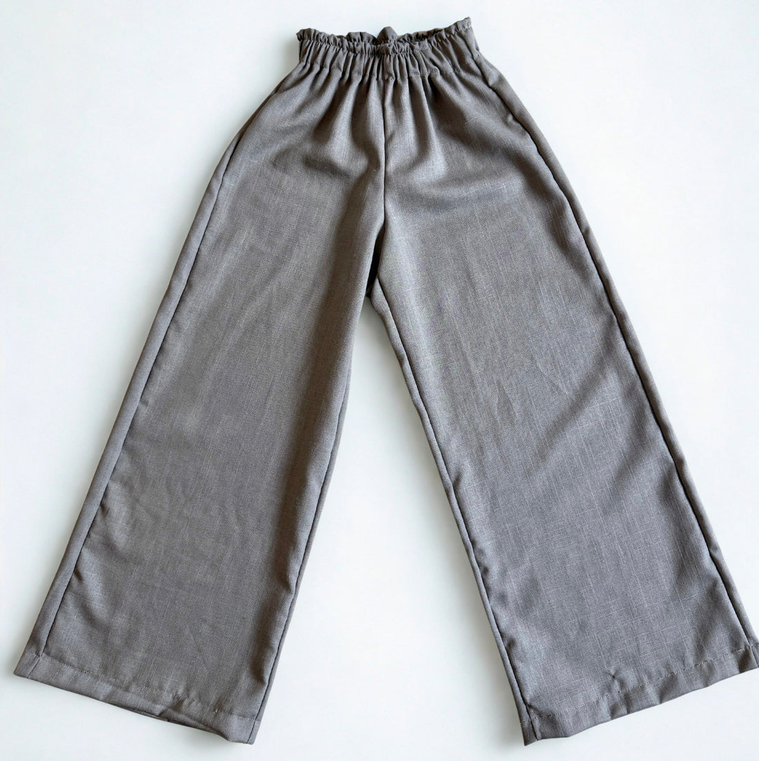 linnen broek taupe