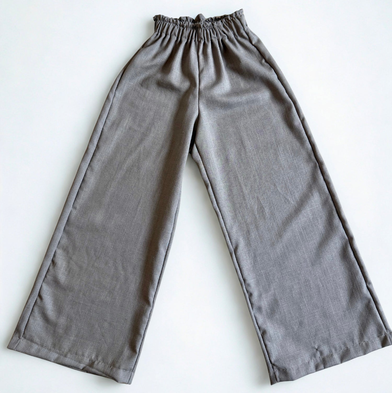 linnen broek taupe