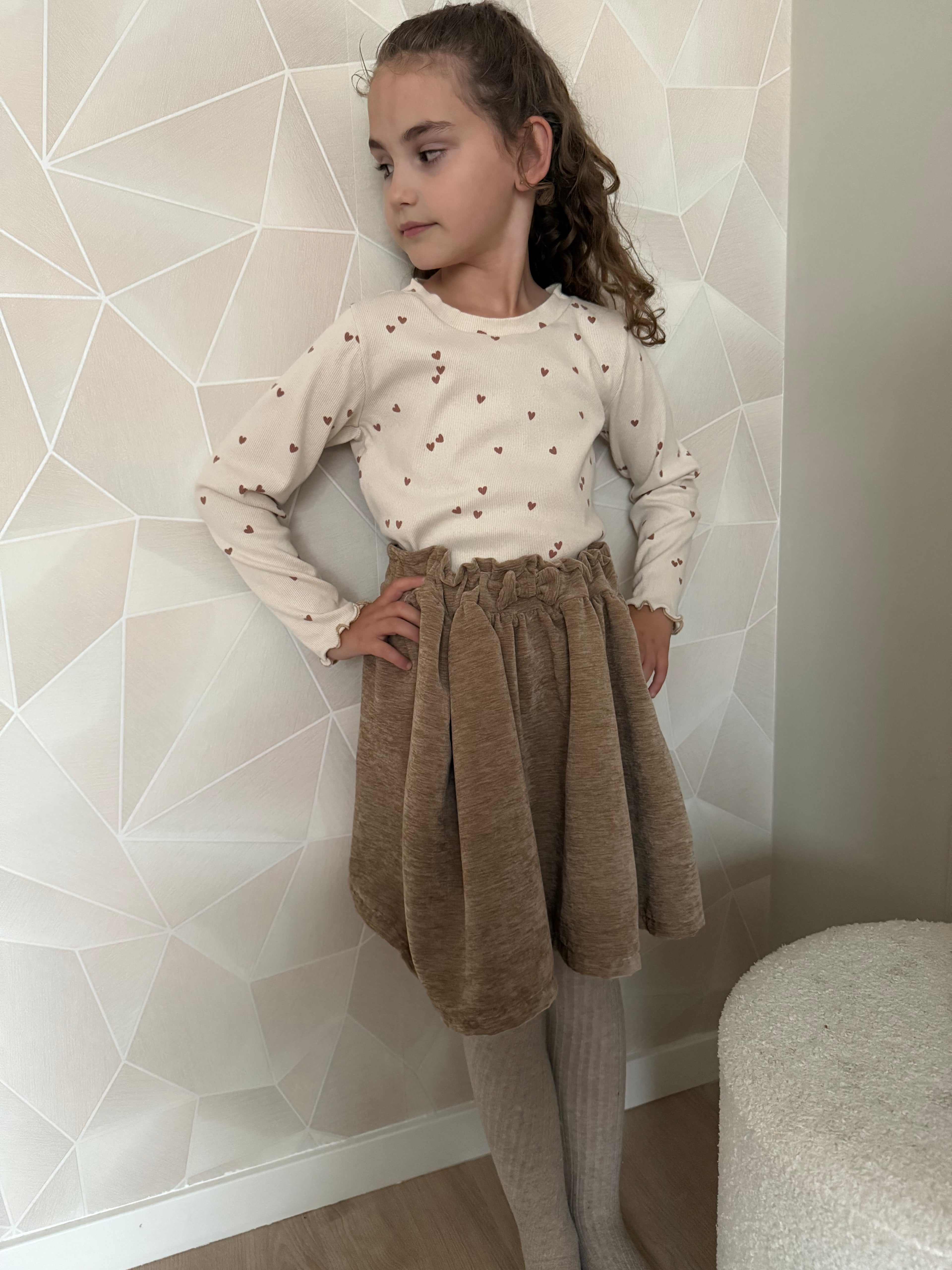 Rokje Noa beige | By Isèle