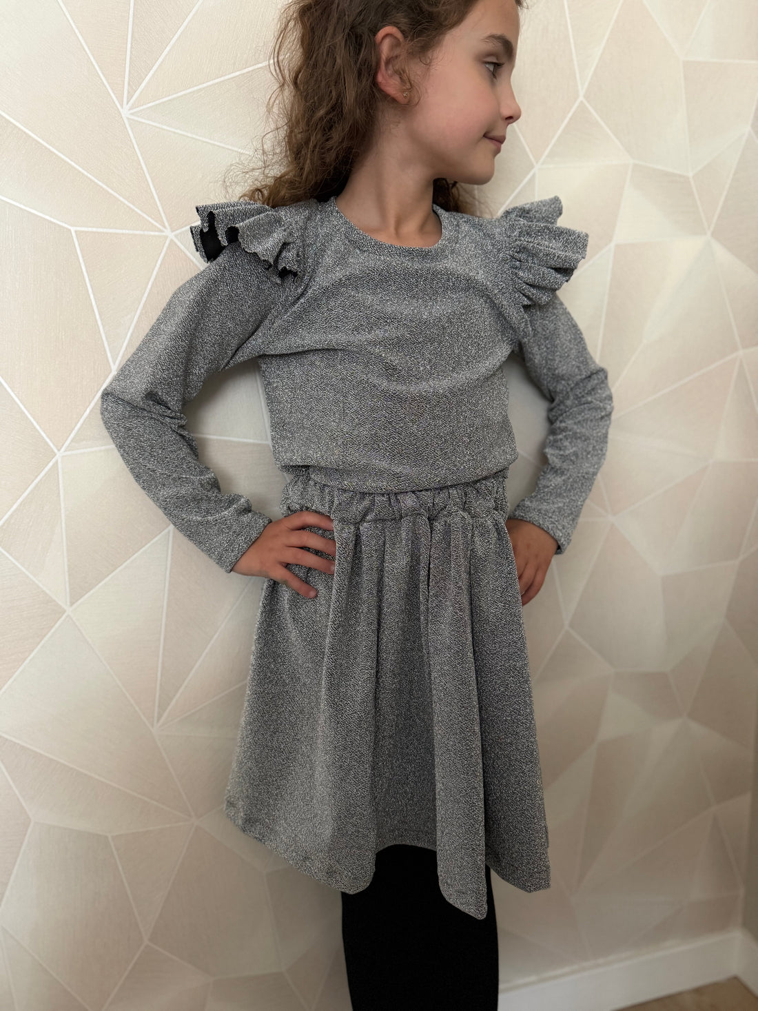 Glitter shirt goud of zilver| By Isèle