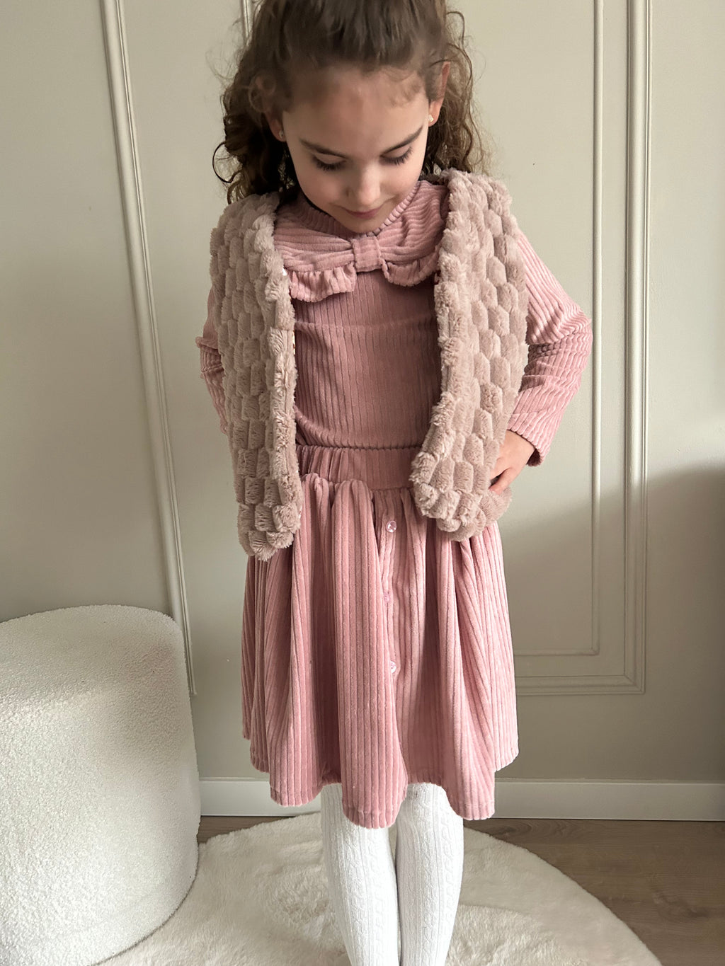 By Isèle gilet Noa roze - By Isèle
