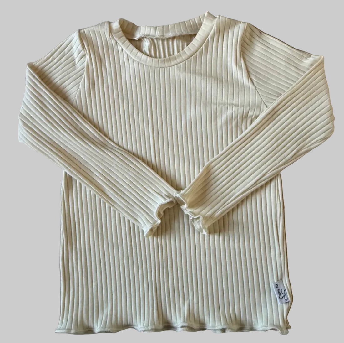 meisjesshirt beige 